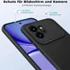 Silikon Hülle für Honor 600 Schutzhülle Matt Schwarz Produktbild-Vorschau 2