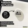 Huuraa Magnet Usedom Strandmotiv 59mm Kühlschrankmagnet Produktbild-Vorschau 3