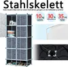 ACXIN DIY Kleiderschrank Regalsystem Garderobe aus Produktbild-Vorschau 3