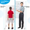 COSTWAY Obojstranná mobilná tabuľa, 120 x 90 cm, magnetická Náhľad obrázku produktu 3
