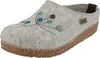 Haflinger Damen Hausschuh Stickerei Pantoffel Filz Grizzly Produktbild-Vorschau 1