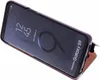 A Samsung Galaxy S9 phone in a purple flip case, shown at an angle. Produktbild-Vorschau
