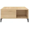 vidaXL Konferenční stolek Sonoma Dub 80x80x36,5 cm odvozený Náhled obrázku produktu 5