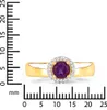 Rafaela Donata Ring Sterling Silber Amethyst 70110199 60 Produktbild-Vorschau 4