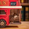 RoboTime 3D puzzle in legno Londra a due piani Anteprima dell’immagine prodotto 9