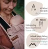 HOPPEDIZ Babytrage Bondolino b.pure Komforttrage ab Geburt Produktbild-Vorschau 8