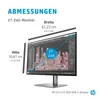 HP Z27u G3 QHD/350jas/HDMI/DP(in/out) 100W usb-c Voir les images du produit 10
