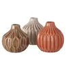 Vase im 3er Set im Shabby Chic Look aus Keramik Blumenvase Produktbild-Vorschau 1