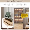 Flieks Badezimmerschrank mit Lichtleiste, 170cm hoch, Produktbild-Vorschau 5