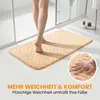 HOMELUX Badematten Set 2 Teilig rutschfest Badvorleger Produktbild-Vorschau 3