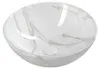 Sapho DALMA Keramik-Waschtisch Ø 42 cm, carrara Produktbild-Vorschau 1