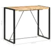 vidaXL Bartisch 140 x 70 x 110 cm Massivholz Mango Produktbild-Vorschau 4