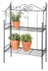Etagère à 2 niveaux - L 56,5 x l 25,9 x H 79,3 cm - Noir Voir les images du produit 4
