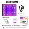 Vollspektrum Pflanzenlampe 256 LEDs, 30W LED Produktbild-Vorschau 9