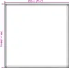 vidaXL Tappeto tenda colore sabbia 250x250 cm HDPE Anteprima dell’immagine prodotto 7