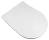 Asiento de inodoro de forma D, marca Amazon Basics, Vista previa de la imagen del producto 6