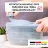 Westmark Essoreuse à salade Fortuna Basic, 5 l, bleue, Voir les images du produit 2