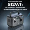 Stromerzeuger Solargenerator 800W, 512Wh Tragbarer Produktbild-Vorschau 8
