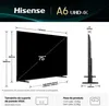 TV Hisense (2025) 75" LED UHD 4K - 75A6Q Produktbild-Vorschau 3