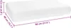 vidaXL Schlafkissen Uni Weiß 80 x 40 x 12,5 cm Viscoschaum Produktbild-Vorschau 8