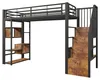 Hoogslaper 90 x 200 cm met LED-verlichting, een open kast, Productafbeelding-voorbeeld 9