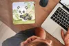 MuchoWow® Mauspad Mousepad Dschungel - Panda - Rebe 20x20 Produktbild-Vorschau 3