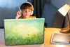 MuchoWow® Laptop Aufkleber Sticker Cover Gras - Sommer - Produktbild-Vorschau 3
