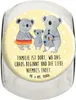 Mr. & Mrs. Panda Bonbonglas Koala Familie XL 2000ml - Gelb Produktbild-Vorschau 1
