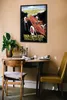Poster - Canvas - Leinwand - 59,4 cm x 84,1 cm - Fotoposter Produktbild-Vorschau 3