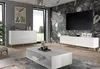 Szafka pod TV RAVENNA szer. 200 cm 4D rama BIAŁY MAT / Podgląd zdjęcia produktu 4