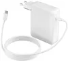 A white Apple MacBook Pro charger and USB-C cable are shown on a white background. Podgląd zdjęcia produktu