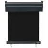 Balkon-Seitenmarkise 65x250 cm Schwarz Produktbild-Vorschau 4