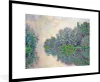 MuchoWow® Gerahmtes Poster Morgen an der Seine bei Giverny Produktbild-Vorschau 1
