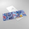 Bilder auf glas - Blumen Blätter Illustration Tropen - Produktbild-Vorschau 2