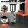 SucceBuy Set di frese anulari, 6 pezzi per punte magnetiche Anteprima dell’immagine prodotto 2