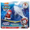 A Paw Patrol Aqua Pups Marshall and Dolphin toy set in its packaging. Produktbild-Vorschau