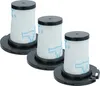 Three vacuum cleaner filters on a white background. Produktbild-Vorschau