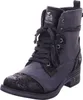 Mustang Damen Boot Stiefelette Prägemuster 7-Loch-Schnürung Produktbild-Vorschau 34
