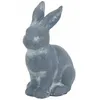 Figurines Lapin Gris - 2 pièces - Pierre - 17 et 20 cm Voir les images du produit 3