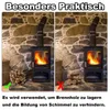 UISEBRT U-Form Kaminholzregal Aussen Kaminholzhalter Produktbild-Vorschau 6