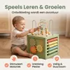 Laavir Houten Activiteitenkubus Baby Mintgroen - Educatief Productafbeelding-voorbeeld 3