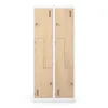 A product shot of a locker with two columns, each containing two compartments. Anteprima dell’immagine prodotto