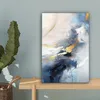 MuchoWow® - Leinwandbilder - Blau - Modern - Marmor - Produktbild-Vorschau 4