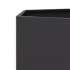 Pflanzkübel Schwarz Sechseckig 138x120x45 Stahl Produktbild-Vorschau 6