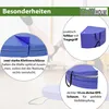 Pole Dance Matte 10 cm Ø 120cm blau Tanzstangenmatte matte Produktbild-Vorschau 3