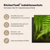KitchenYeah© Herdabdeckplatte Blatt eines Farns mit Produktbild-Vorschau 6