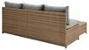 home24 Loungeset - 3-teilig - Polyrattan / Webstoff - Braun Produktbild-Vorschau 7