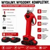 AJIEQAQ Akumulatorowy sekator ogrodowy 21V, silnik Podgląd zdjęcia produktu 8