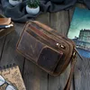 Herrenhandtasche aus braunem Leder Paolo Peruzzi T-56-HBR Produktbild-Vorschau 2