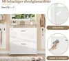 Merax set armadio 4 pezzi con specchio e scarpiera, armadio Anteprima dell’immagine prodotto 7